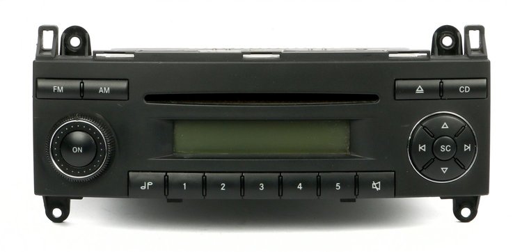 638-02728A-NOA2 AM/FM Radio CD Player 2007-2008-2009 Mercedes-Benz Sprinter 2500, 3500