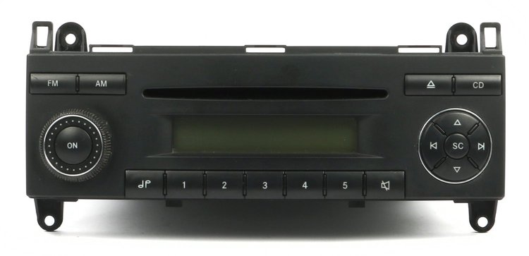 638-02728A-NOA3 AM/FM Radio CD Player 2007-2008-2009 Mercedes-Benz Sprinter 2500, 3500