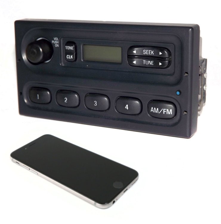 638-01008-BT AM FM Radio 1998-2009-2010 Ford Crown Victoria & Police Interceptor