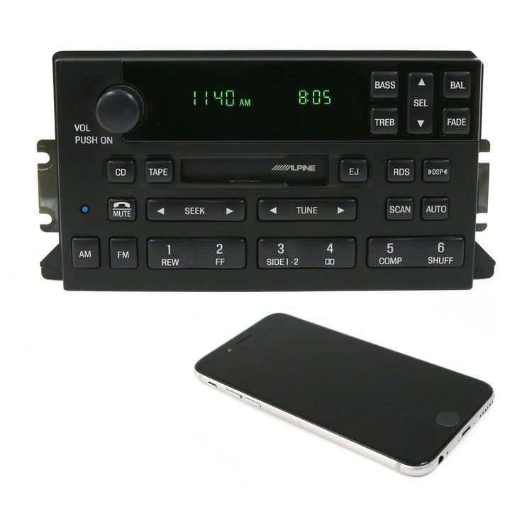 638-01164-BT AM FM Radio Cassette Player 1999-2000-2001-2002 Lincoln Continental