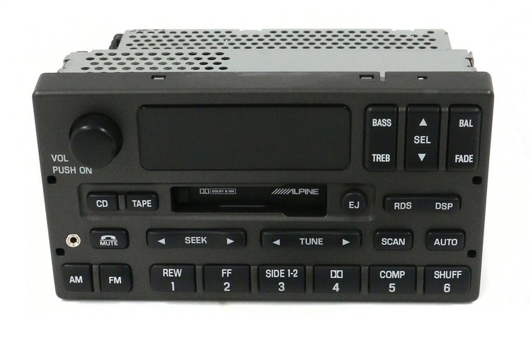 638-01414-A AM FM Radio Cassette Player 2000-2001-2002 Lincoln Navigator