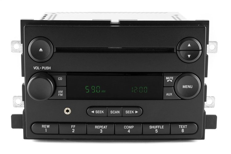 638-02072-A AM/FM Radio CD Player 2006-2007 Ford, Mercury Five Hundred, Freestyle, Mustang, Montego
