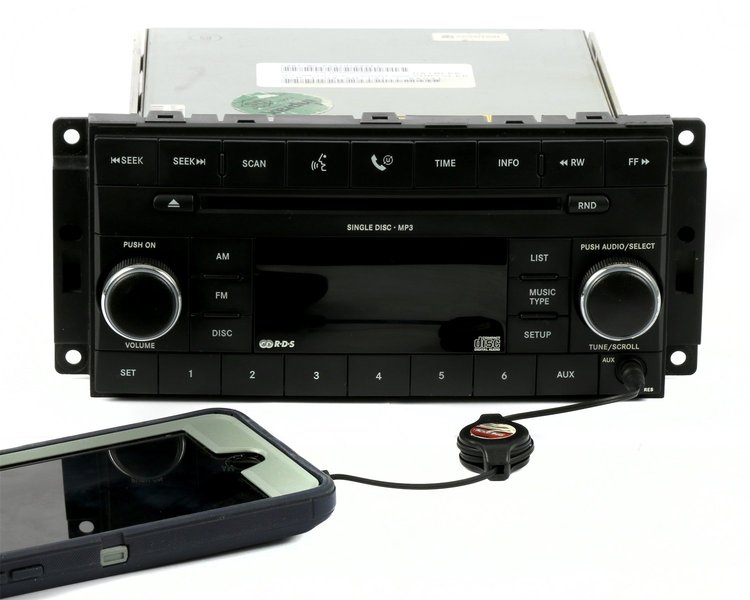 638-02369F-D AM/FM Radio CD Player 2007 Dodge Nitro & Jeep Wrangler