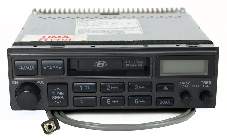 638-50564-B AM FM Radio Cassette Player 2001-2002 Hyundai Santa Fe