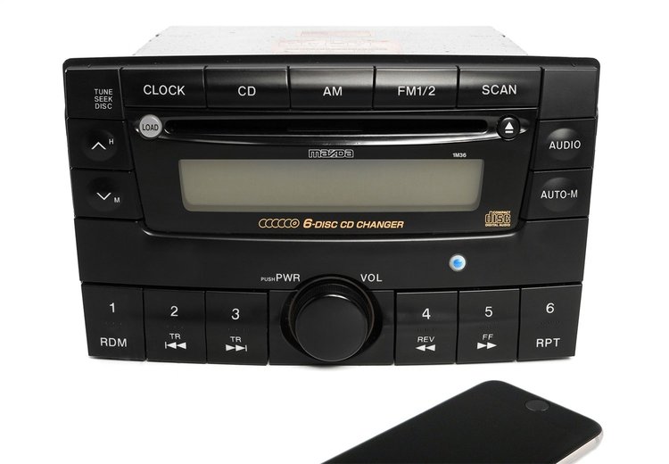 638-57622-BT AM FM Radio CD Player 2000-2001Mazda MPV