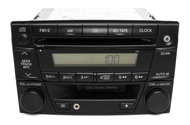 638-57984-A AM FM Radio CD Cassette Player 2002-2003Mazda MPV