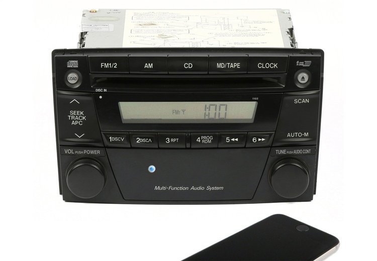 638-57989-BT AM FM Radio CD Player 2002-2003Mazda MPV