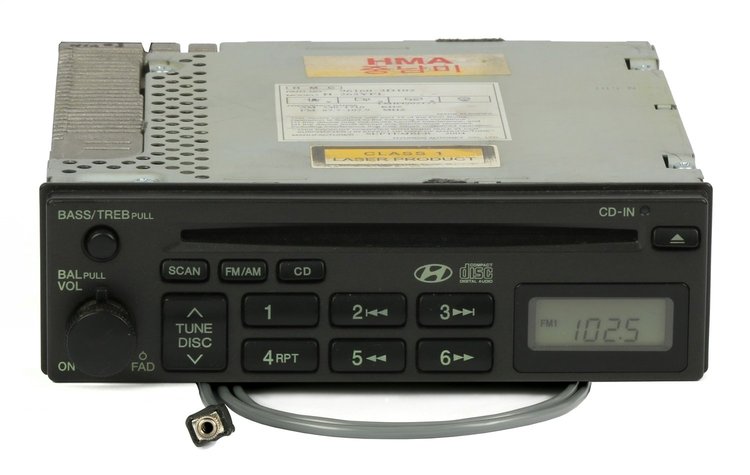 638-58063B-B AM FM Radio CD Player 2002-2003-2004-2005 Hyundai Sonata