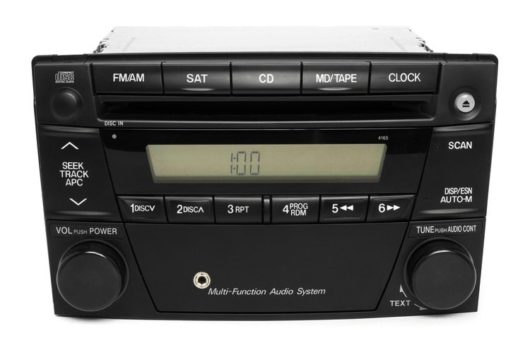 638-58527-A AM FM Radio CD Player 2004-2006Mazda MPV