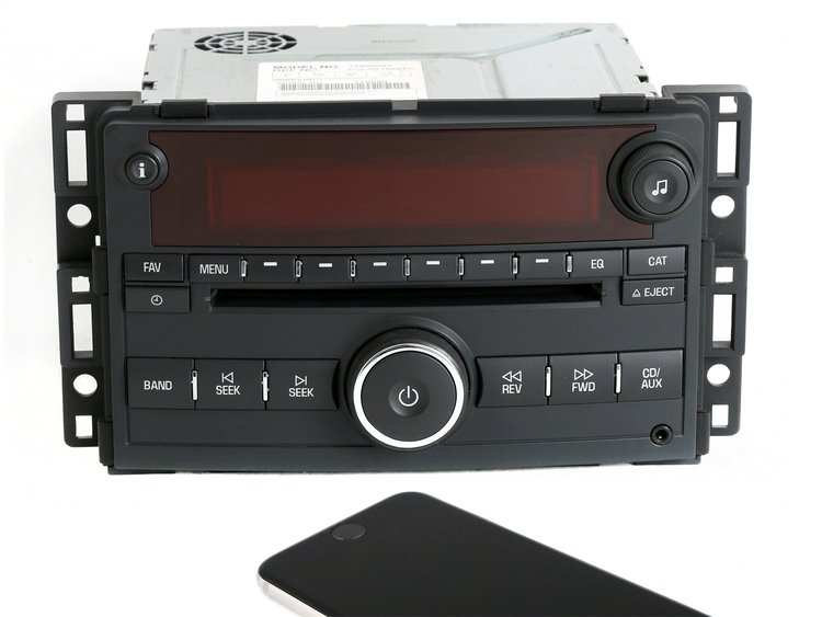 638-00160B-D-BT AM/FM Radio CD Player 2006-2007-Saturn Ion, Saturn Vue