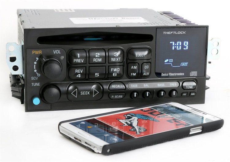 638-01007D-BT Factory Replacement Radio for 1995-2002 GM Truck, Upgraded w/ Bluetooth Music