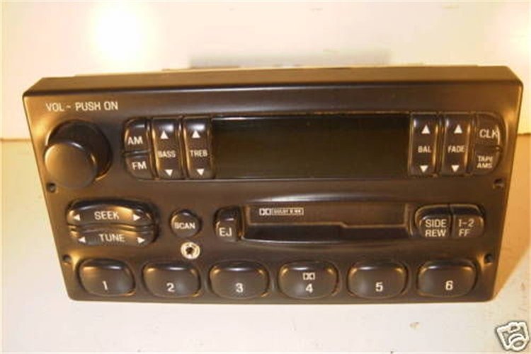 Replacement Radio w/Auxiliary Input for 2001-2002 Ford F-150