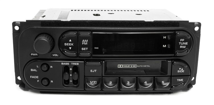 638-01111A-NOA AM/FM Radio CD Cassette Player 1998-1999-2000- 2001-2002 Chrysler, Dodge, Jeep