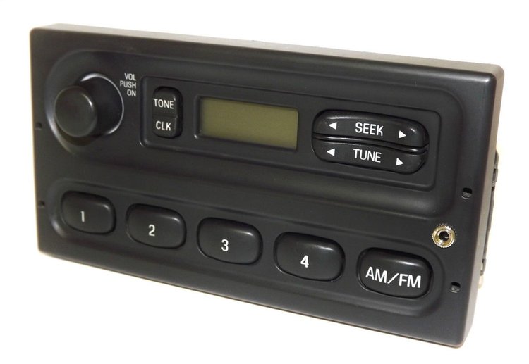 Replacement Radio w/Auxiliary Input for 1998-2010 Ford Truck/Van
