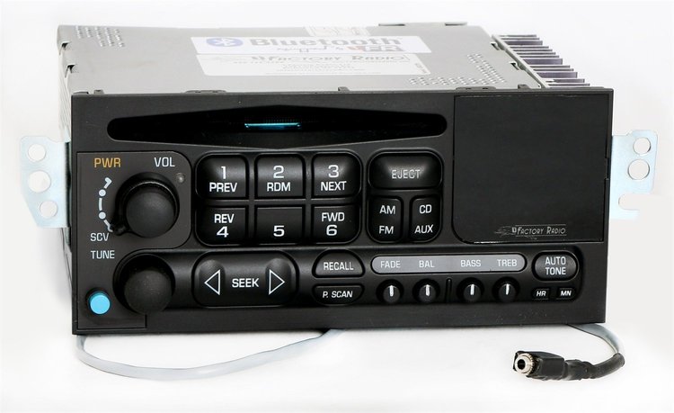 638-01182D-B-BT AM/FM Radio CD Player 95-02 (sometimes up to 05) Chevrolet car factory OEM