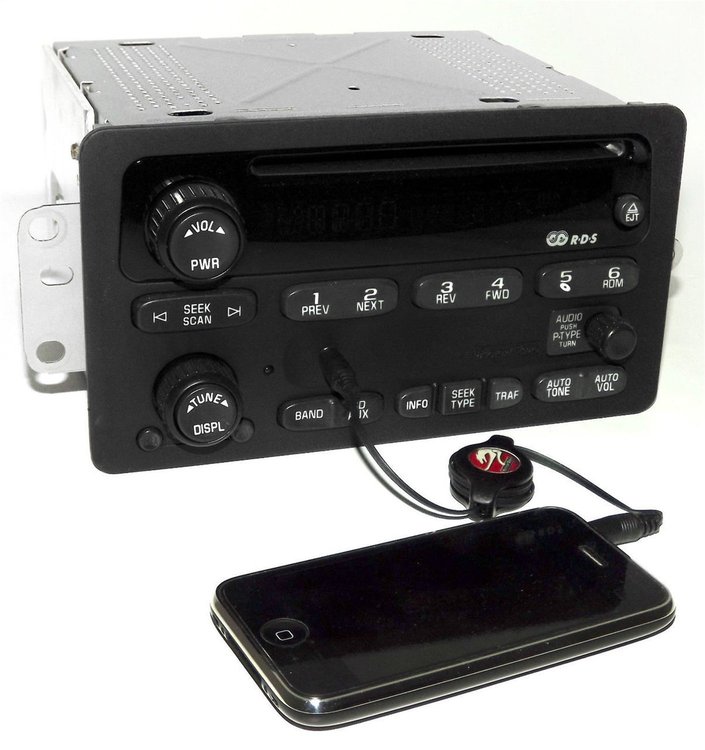 Replacement Radio w/Auxiliary Input for 2000-2005 Chevy Car