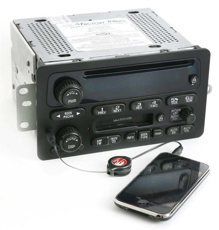 Replacement Radio w/Auxiliary Input for 2000-2005 Chevy Monte Carlo/Impala