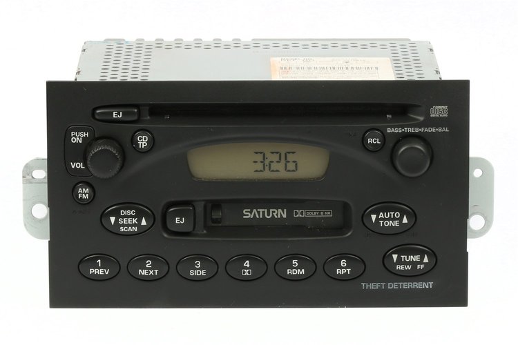 638-01237D-NOA AM/FM Radio CD Cassette Player 2000-2001-2002-2003-2004-2005 Saturn ION, S Series, L Series, Vue