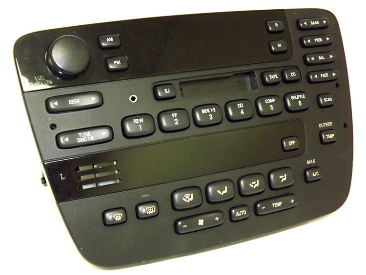Replacement Radio w/Auxiliary Input for 2001-2004 Ford Taurus