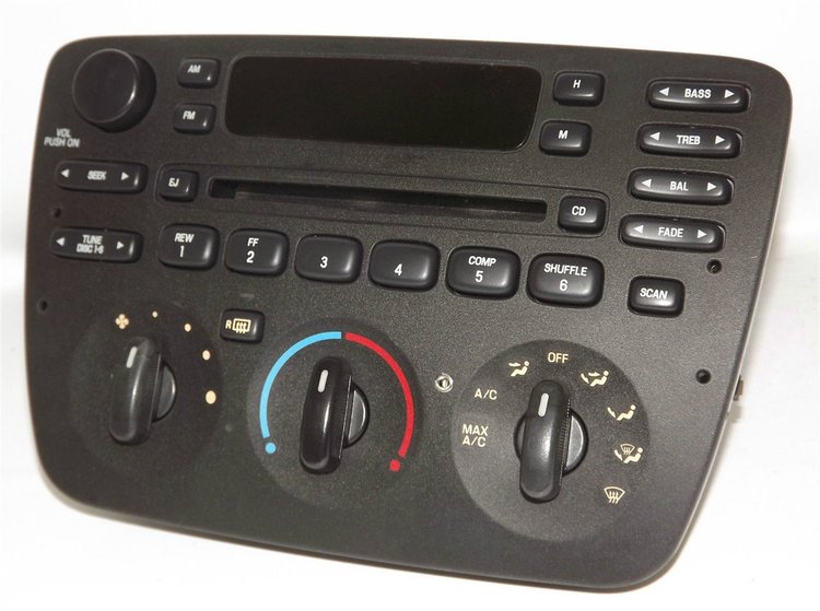 Replacement Radio w/Auxiliary Input for 2000-2004 Ford Taurus