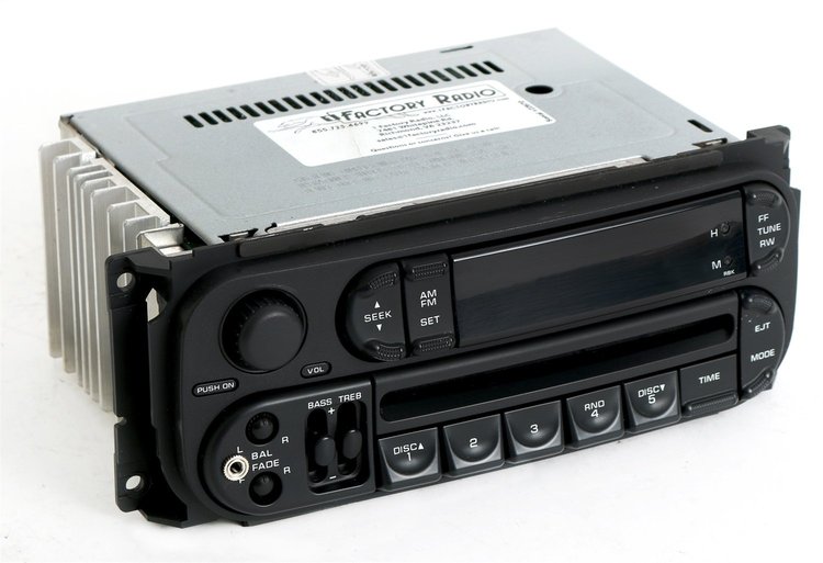 Replacement Radio w/Auxiliary Input for 2002-2007 Dodge/Jeep/Chrysler