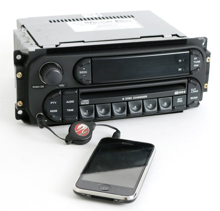 Replacement Radio w/Auxiliary Input for 2002-2007 Chrysler/Jeep/Dodge