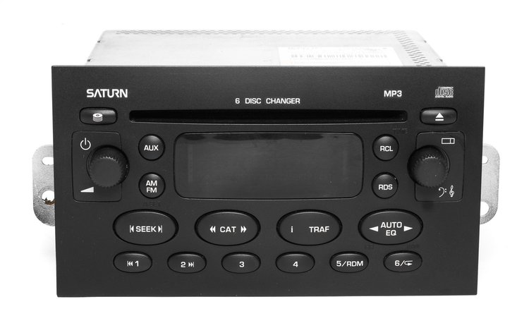 638-01622F-NOA AM/FM Radio 6 Disc CD Player 2005Saturn Ion, Vue