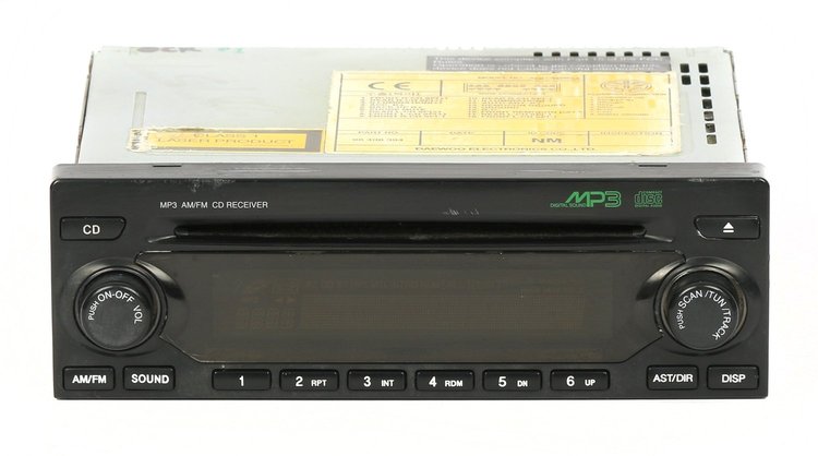 638-01753-NOA AM FM Radio MP3 CD Player 2003-2004-2005-2006 Chevrolet-Suzuki-Pontiac-Aveo-Epica-Swift-Wave