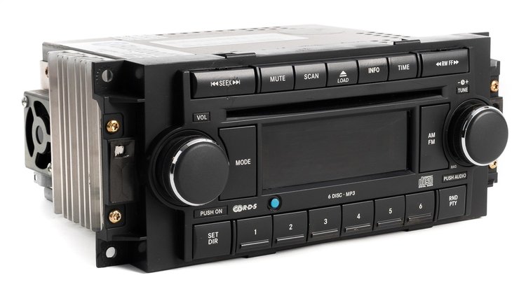 638-01769B-BT2 AM/FM Radio 6 Disc CD Player 2004-2005-2006-2007-2008-2009-2010 Jeep, Chrysler, Dodge