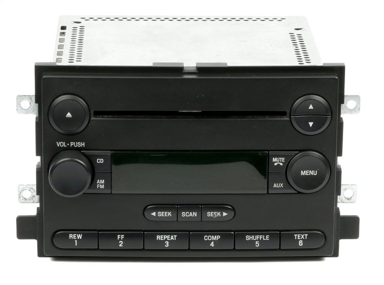638-02071-NOA AM/FM Radio CD Player 2006 Ford Mustang, Montego, 500, Freestyle