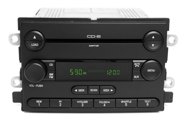 638-02222-NOA AM/FM Radio 6 Disc CD Player 2006-2007 Ford Five Hundred, Montego
