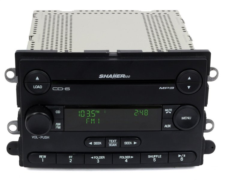 638-02358-NOA AM/FM Radio 6 Disc CD Player 2007 Ford Mustang