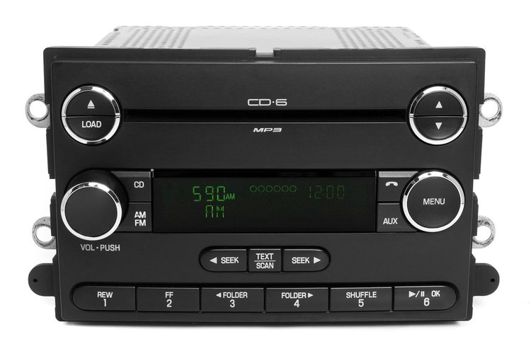638-02459-NOA AM/FM Radio 6 Disc CD Player 2008 Ford, Lincoln Edge, MKX
