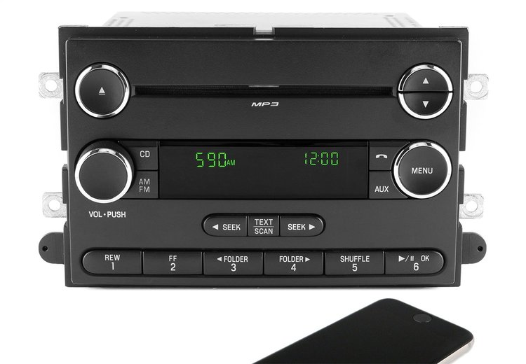 638-03881-BT2 AM FM Radio CD Player 2012-2013 Ford Transit Connect