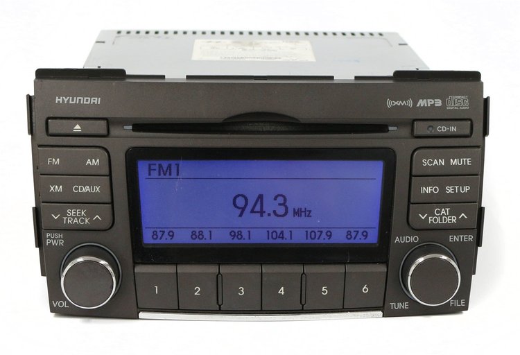 RADIO 2009-2010 HYUNDAI S