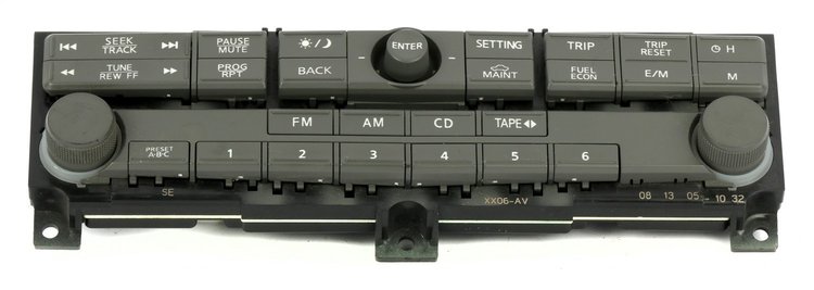 638-51864-NOA Control Panel