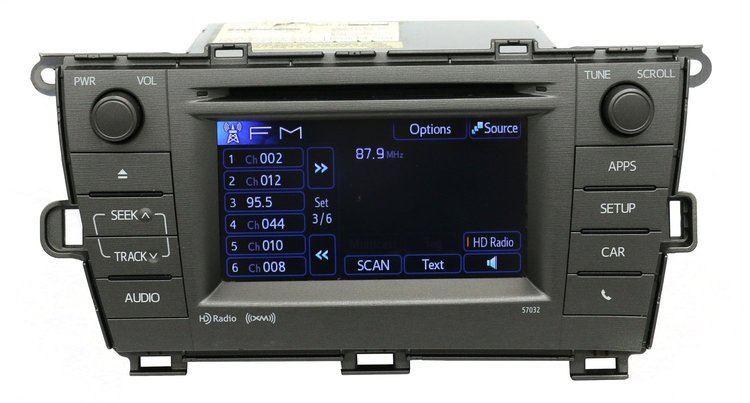 RADIO 2012-15 TOYOTA PRIU