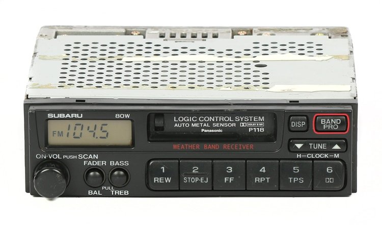 638-57346-NOA2 AM FM Radio Cassette Player 1997 1998 1999. Subaru Legacy