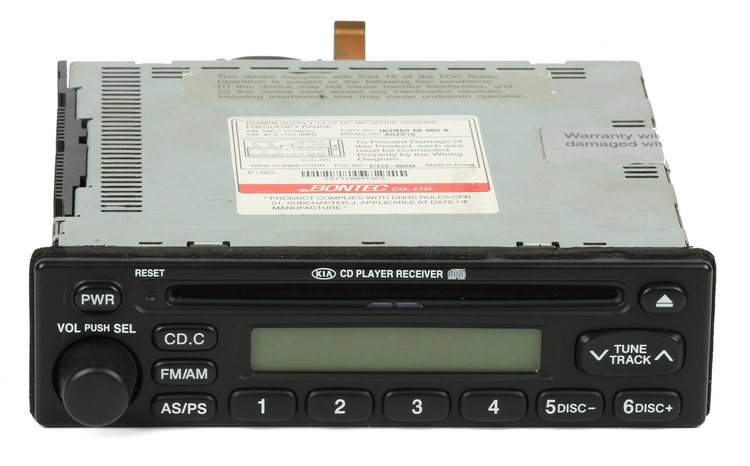 638-57598B-NOA AM/FM Radio CD Player KIA Spectra 2002