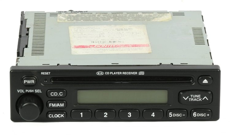 638-57750-NOA AM/FM Radio CD Player 2000-2001-2002 Kia Rio 2000 Kia Sportage
