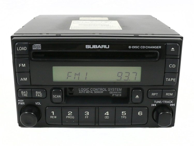 638-57780-NOA2 AM FM Radio Cassette Player 2001 2002 2003 Subaru Forester Subaru Impreza