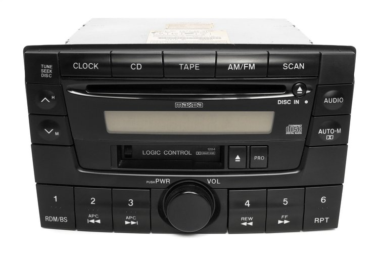 638-57809-NOA AM/FM Radio CD Cassette Player 2000-2001Mazda MPV