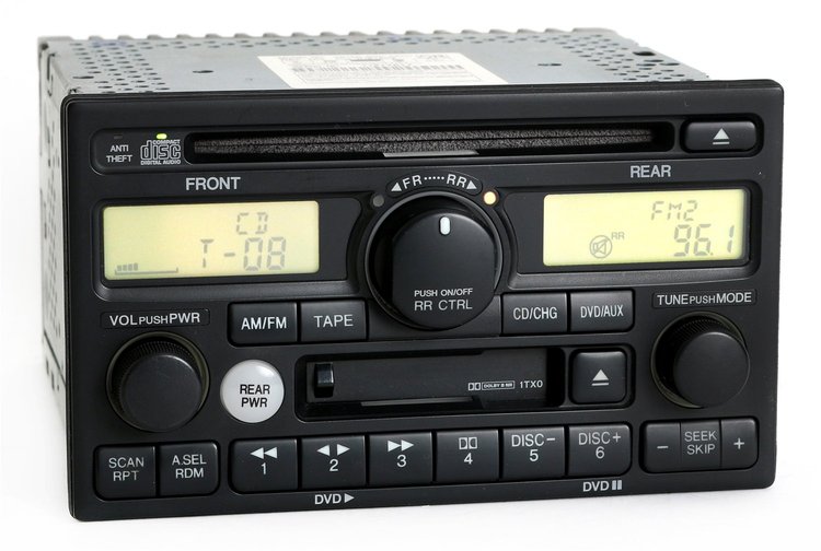 638-58003-NOA AM/FM Radio CD Cassette Player 2002-2004 Honda Odyssey EX-L factory OEM