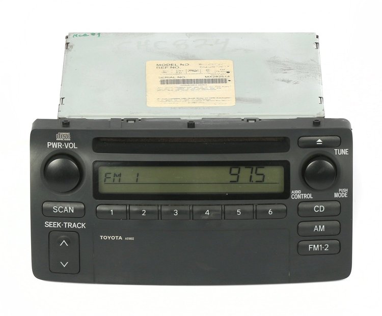 638-58043A-NOA AM FM Radio CD Player 2003-2004 Toyota Corolla