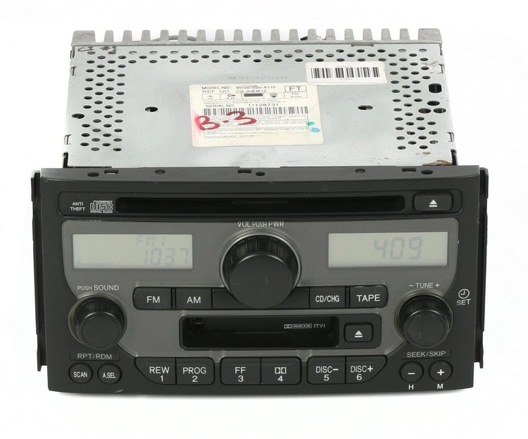 638-58131-NOA7 AM/FM Radio CD Cassette Player 2003-2005 Honda Pilot