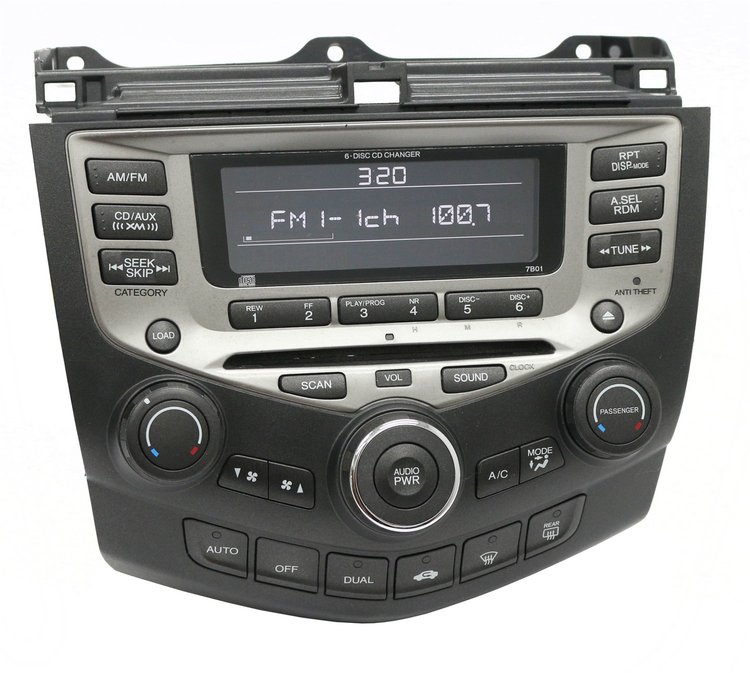 RADIO 2005-07 HONDA ACCOR