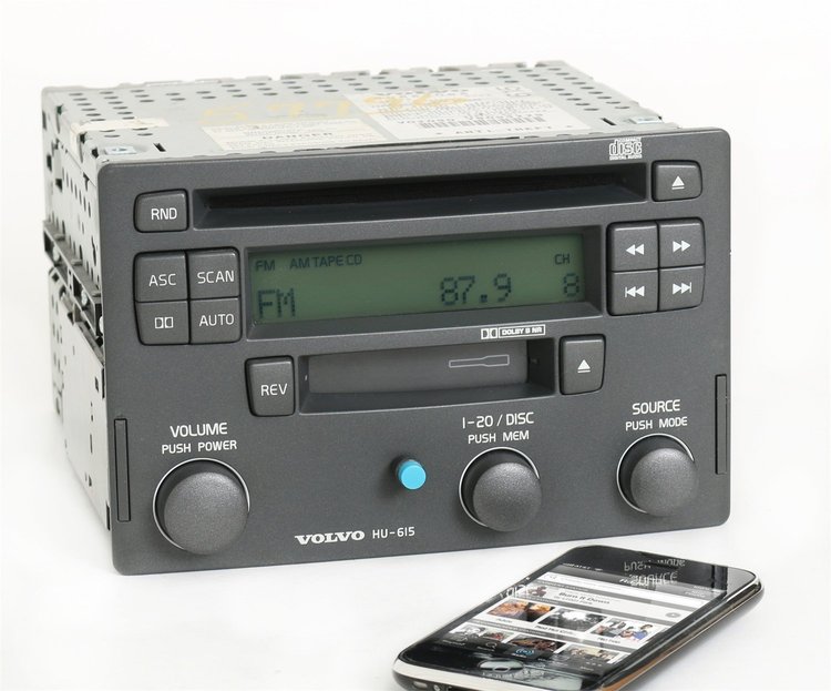 Replacement Radio w/Bluetooth for 2001-2003 Volvo S40/V40
