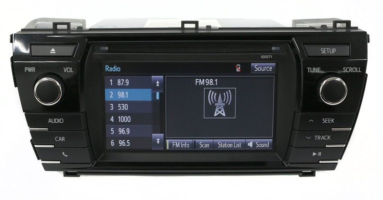 RADIO 2015-16 TOYOTA CORO