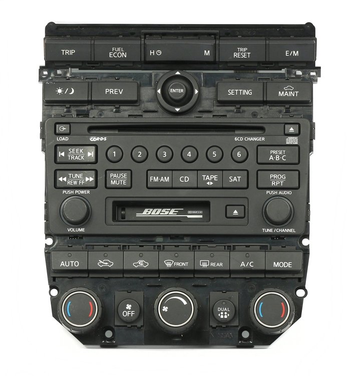 655-51366-NOA2 Radio And Climate AC Heat Control Panel