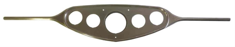 Billet Gauge Panel Machine Finish Design With 5 Holes